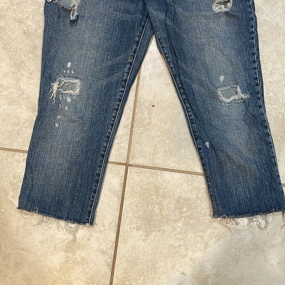 Vintage Marc Jacobs Low Rise Destroyed Crop Jeans 4 - Picture 5 of 8